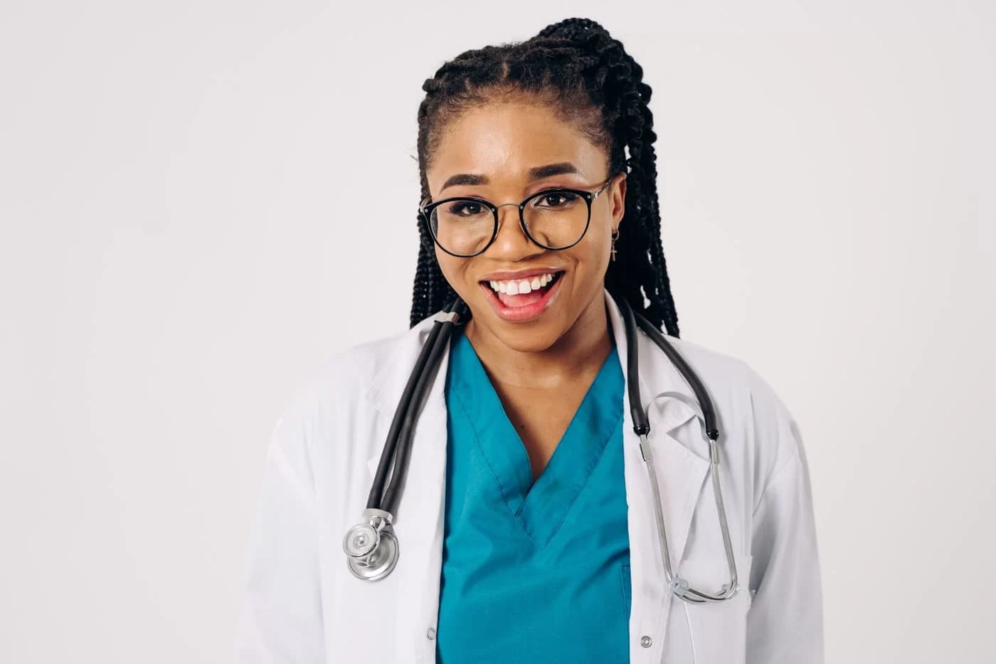 Portrait of a smiling female fertility doctor